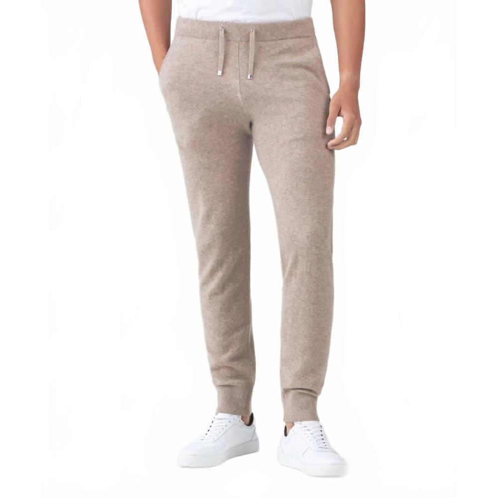 NEW RON DORFF men's lounge pants in heather beige